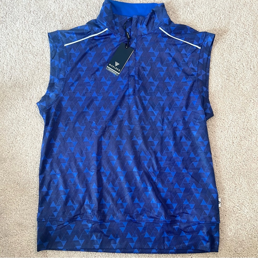 M MAELREG Golf Vests for Men Dry Fit Lightweight Moisture Wicking Breathable